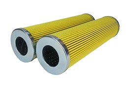 Customized carbon steel oil filter with filtration paper 34*64*250